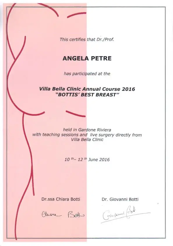 Botti’s Best Breast – Chirurgie Live, Villa Bella Clinic, Dr. Angela Petre, Salo
