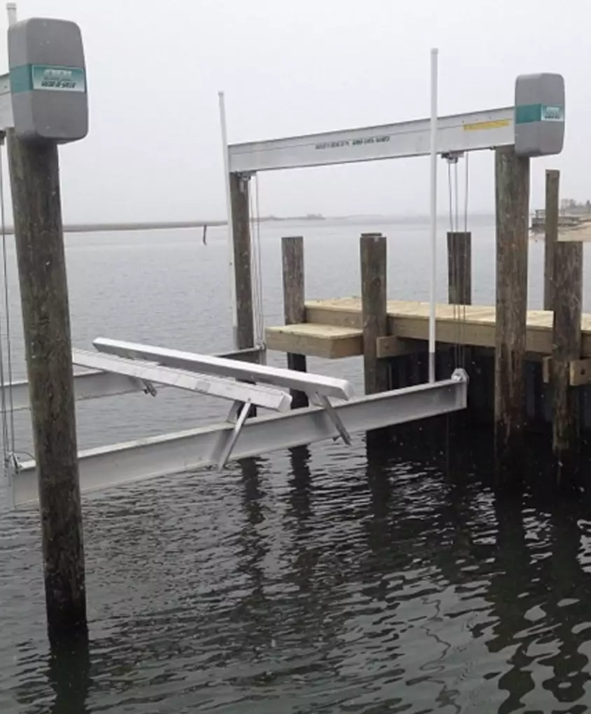 marine construction - boat lifts
