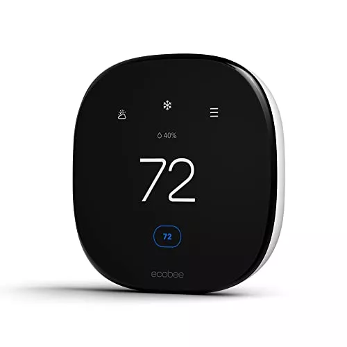 Home 17 ecobee New Smart Thermostat Enhanced - Programmable Wifi Thermostat - Works with Siri, Alexa, Google Assistant - Energy Star Certified - Smart Home