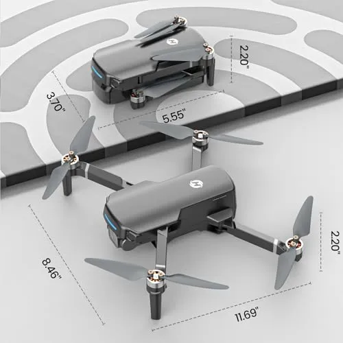 Holy Stone GPS Drone with 4K UHD Camera for Adults Beginner; HS360S 249g Foldable FPV RC Quadcopter with 10000 Feet Control Range, Brushless Motor, Follow Me, Smart Return Home, 5G Transmission 9 Holy Stone GPS Drone with 4K UHD Camera for Adults Beginner; HS360S 249g Foldable FPV RC Quadcopter with 10000 Feet Control Range, Brushless Motor, Follow Me, Smart Return Home, 5G Transmission - Image 9