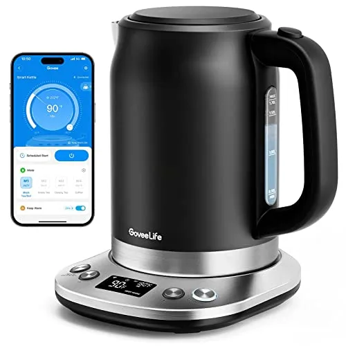 Smart Kitchen Appliances: Revolutionizing Your Cooking Experience 2 GoveeLife Smart Electric Kettle - Smart Kitchen Appliances