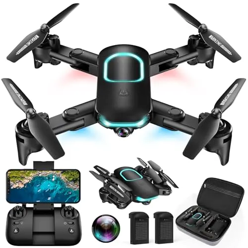 Affordable Drones with HD Cameras: Top Picks for 2024 4 REDRIE Foldable Drone