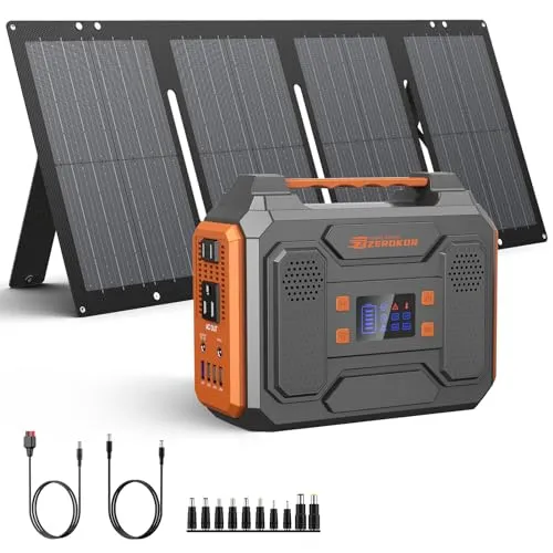 The Ultimate Guide to High-Capacity Backup Power Stations 4 Portable Solar Generator 300W