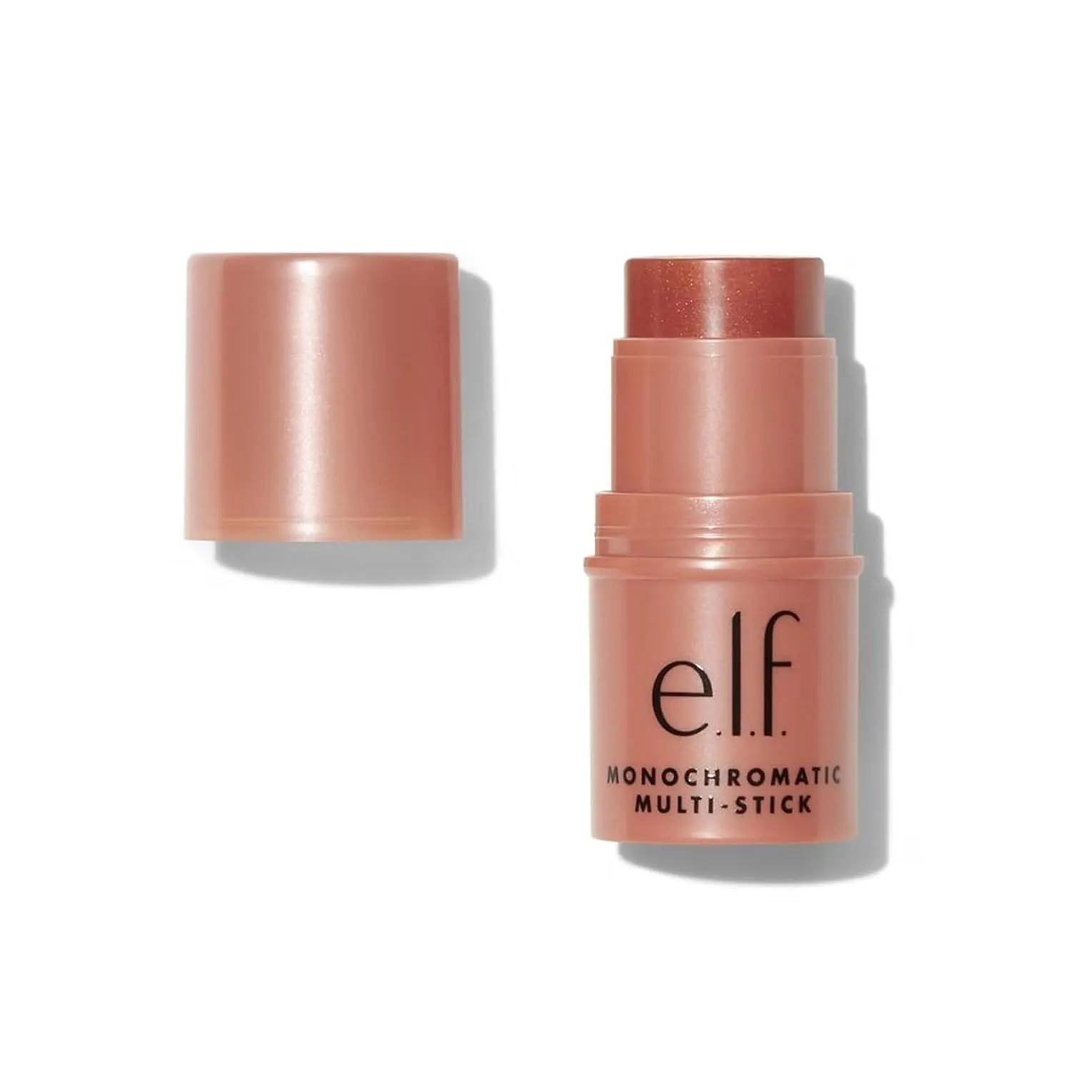 e.l.f. Monochromatic Multi Stick, Luxuriously Creamy & Blendable Color, For Eyes, Lips & Cheeks, Bronzed Cherry, 0.155 Oz (4.4g) 1 e.l.f. Monochromatic Multi Stick, Luxuriously Creamy & Blendable Color, For Eyes, Lips & Cheeks, Bronzed Cherry, 0.155 Oz (4.4g)
