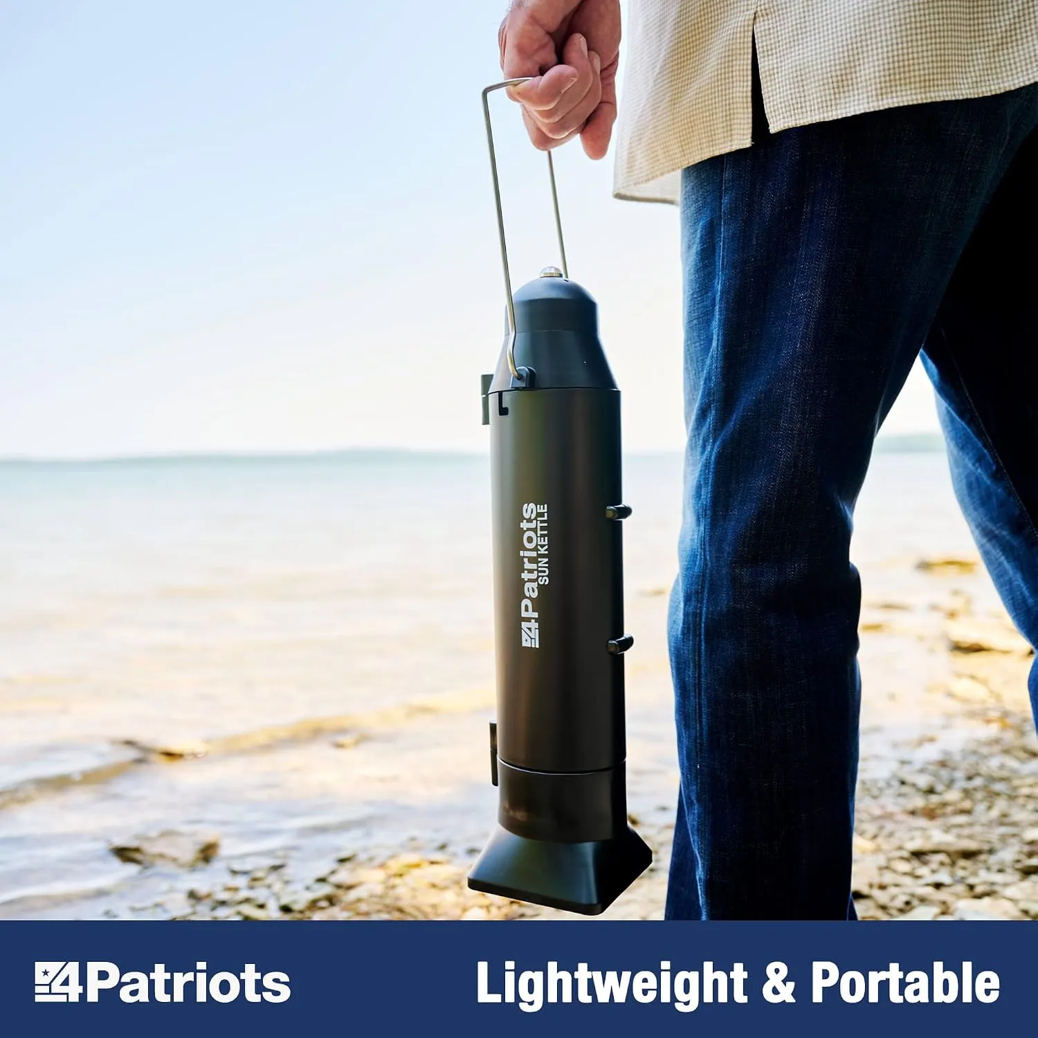 4Patriots Sun Kettle Personal Water Heater: Portable Thermos Boils Water Using The Sun, Thermal Flask For Camping, Hunting, Backpacking & Survival, Solar Powered, Lightweight & Gas & Electricity Free 7 4Patriots Sun Kettle Personal Water Heater: Portable Thermos Boils Water Using The Sun, Thermal Flask For Camping, Hunting, Backpacking & Survival, Solar Powered, Lightweight & Gas & Electricity Free - Image 7