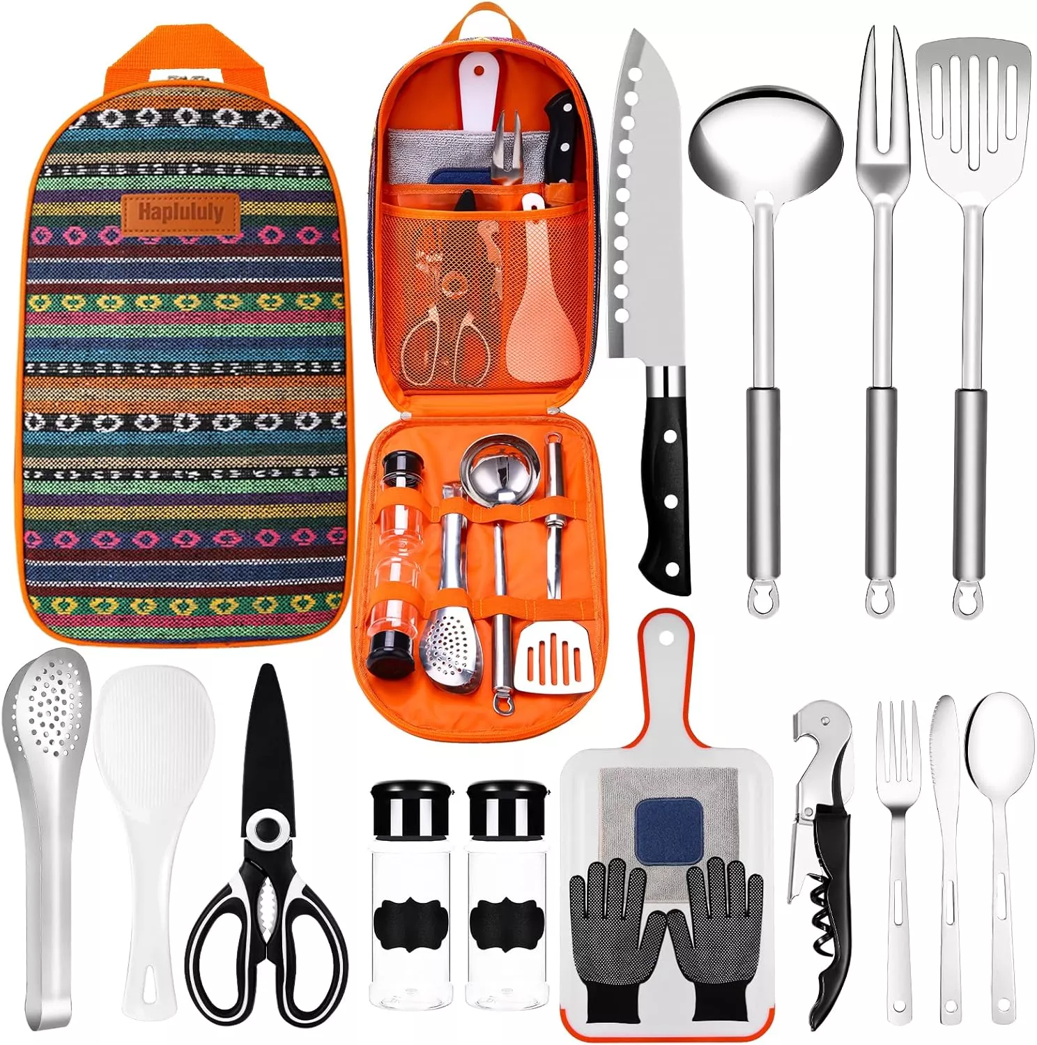 Home 40 Camping Essentials Camping Accessories Gear Must Haves Camper Tent Camping Kitchen Rv Cooking Set Camping Cooking Utensils Set Supplies Gadgets Outdoor Stove Portable Picnic Gifts BBQ Stuff