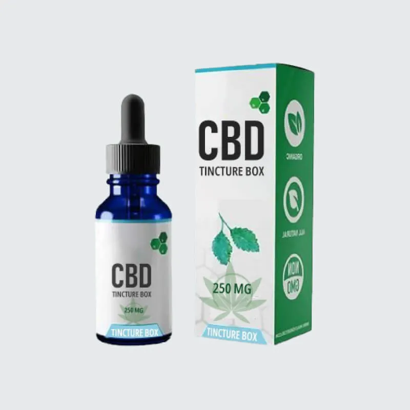 CBD tincture boxes