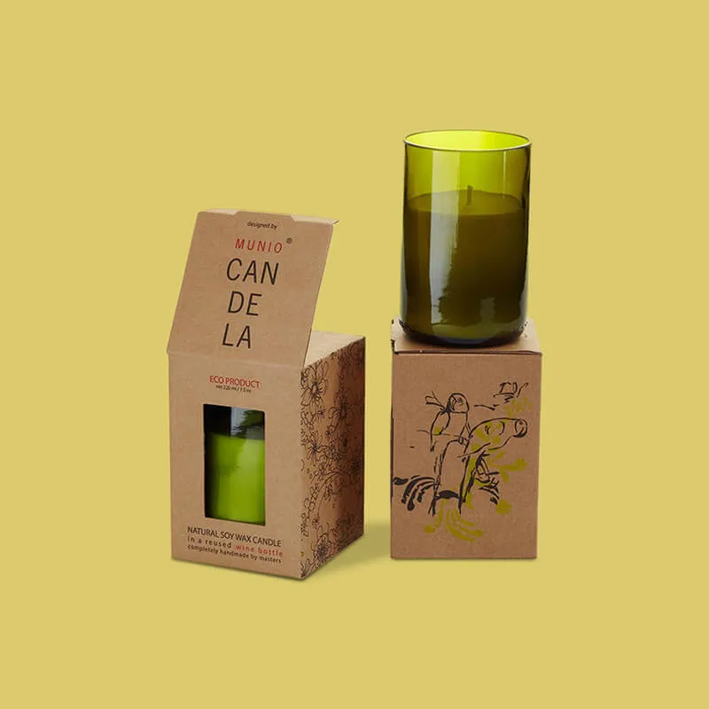 candle boxes with window