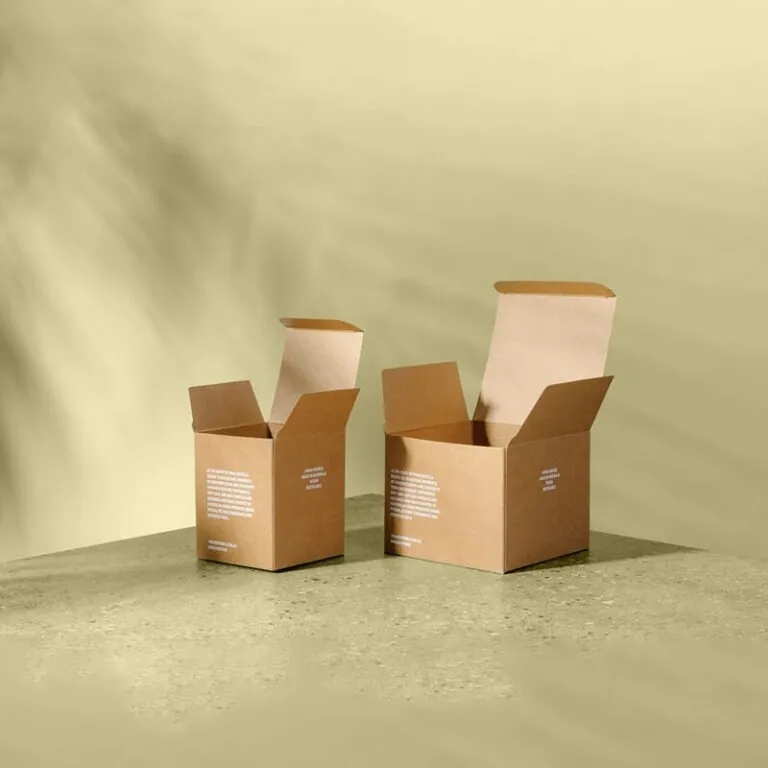 Kraft Candle Boxes