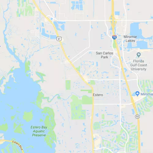 Estero Cooling Services Area Map