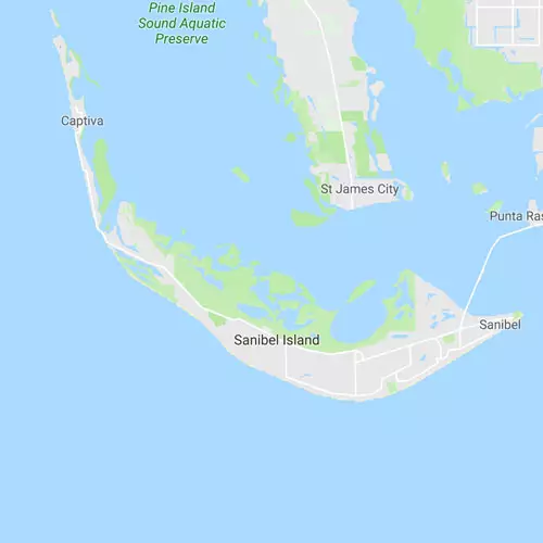 Sanibel Island Air Conditioning Service Area Map
