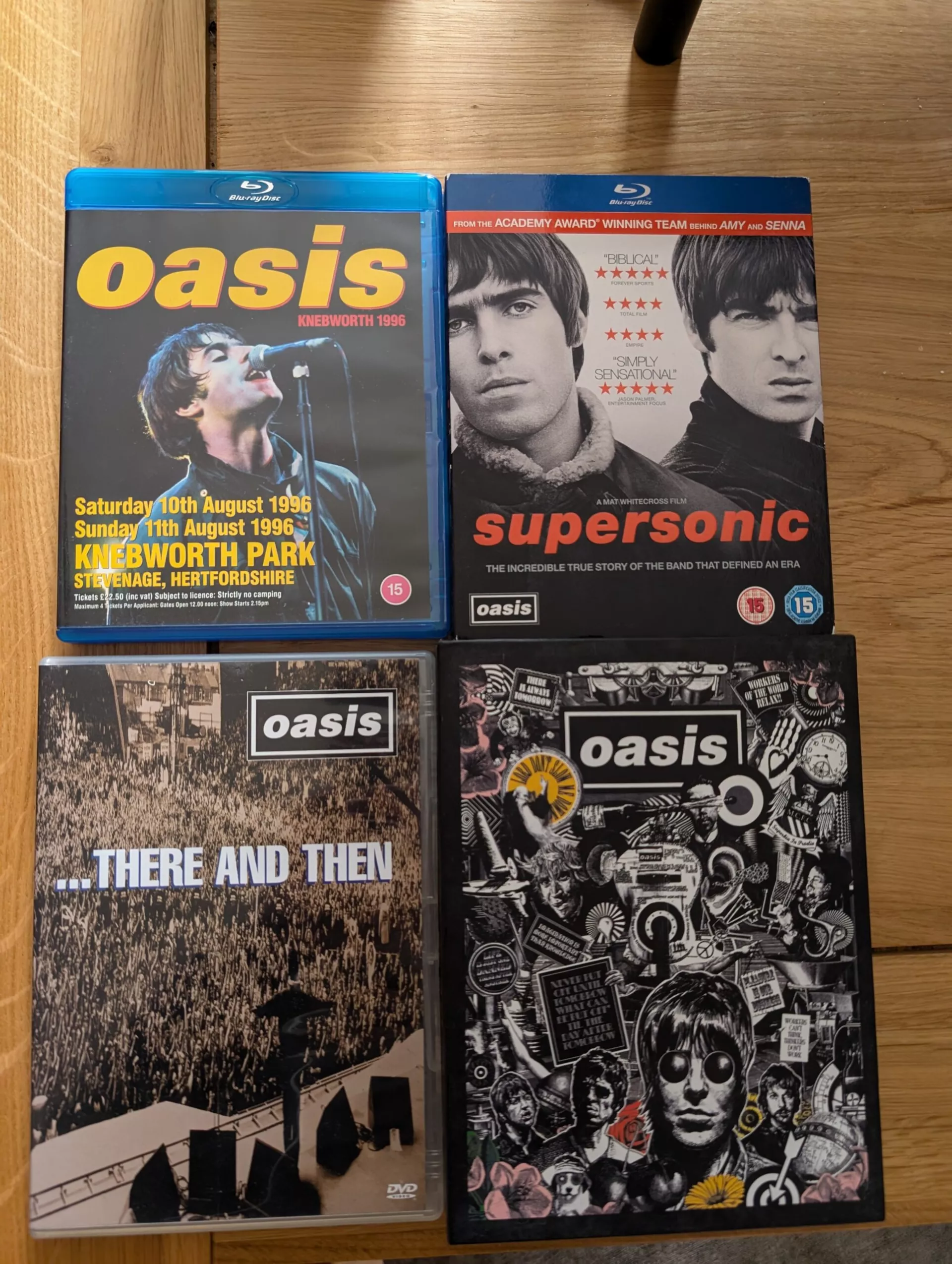 Guide to Oasis Live Concert Films and Documentaries - For