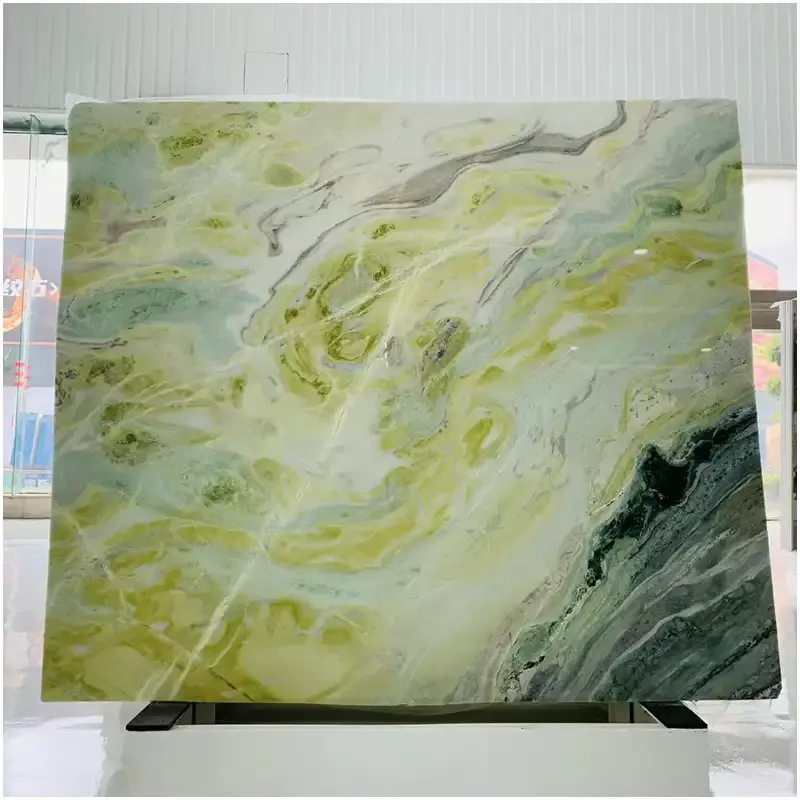 風景大理石 コタム・マーブル / カイヨワ 石が書く パエジナ アルノーの緑 風景大理石 コタム・マーブル / カイヨワ 石が書く パエジナ