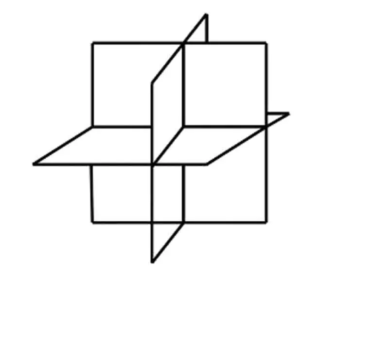 Plane of crystal symmetry