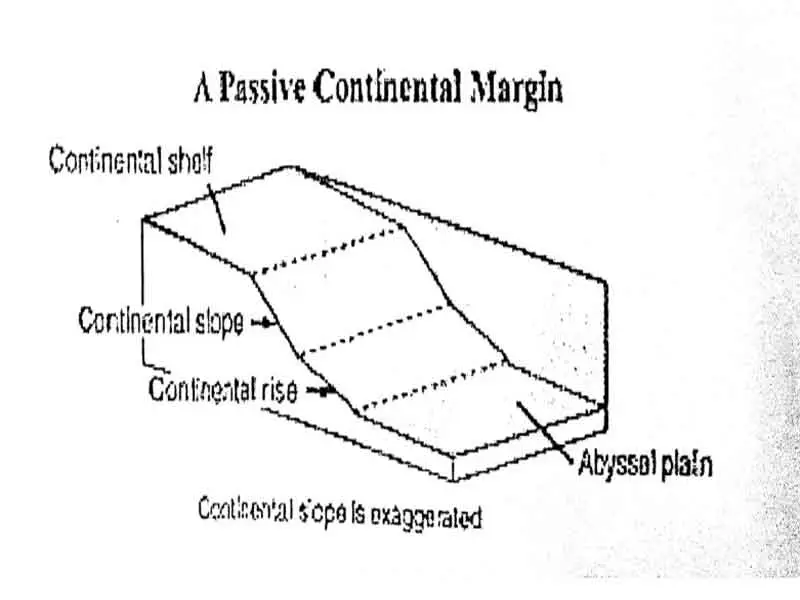 Passive continental margins