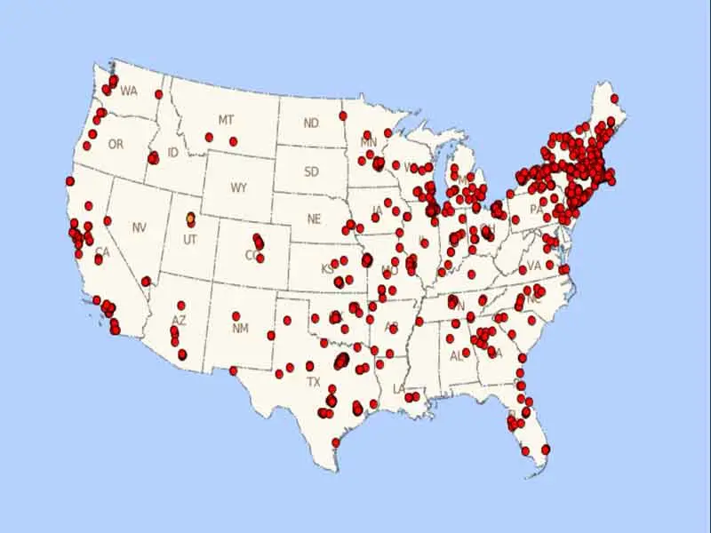 Dot density maps