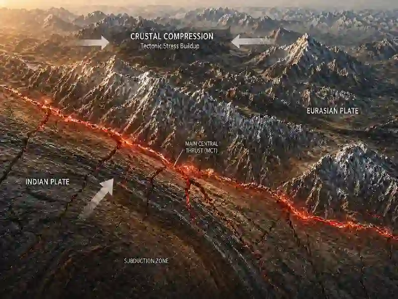 Nepal Fault Zones