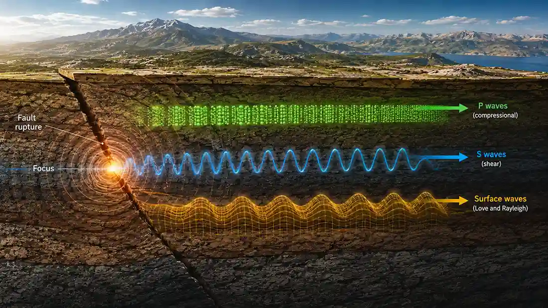 Earthquake Wave Types Explained
