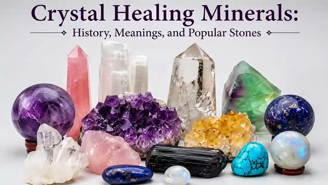 Crystal Healing Minerals