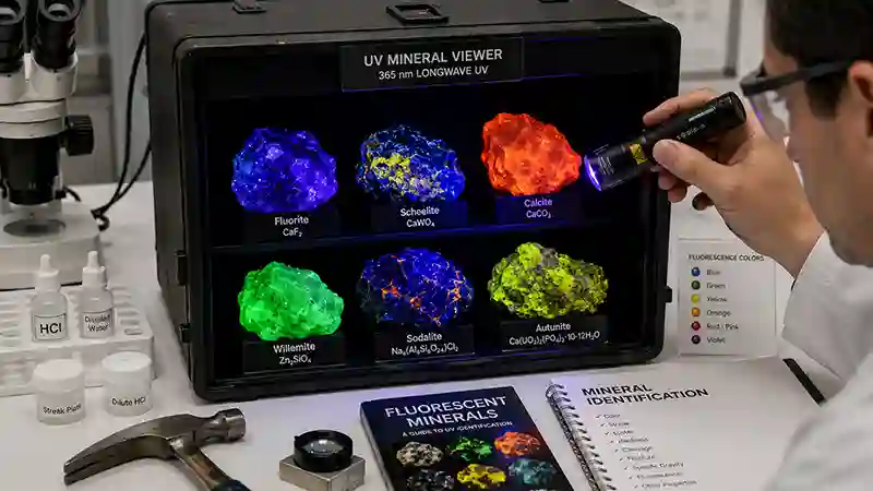 Fluorescent Minerals in Mining
