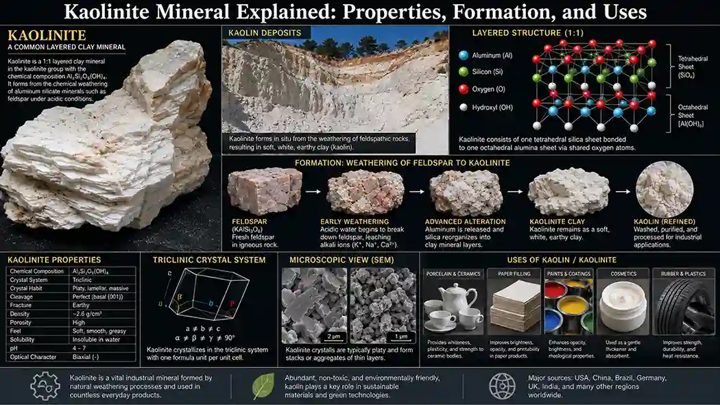 Kaolinite Mineral Explained