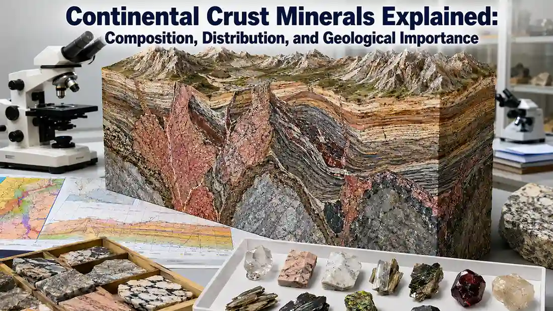 Continental Crust Minerals Explained