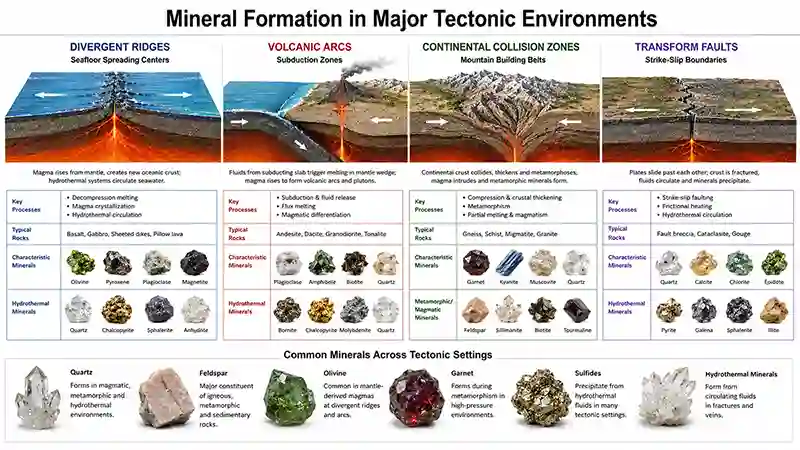 Hydrothermal Mineral Formation