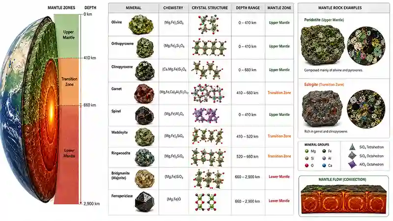 Major Mantle Minerals