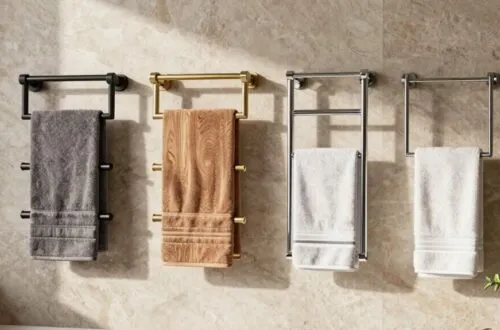 stylish and sturdy towel racks