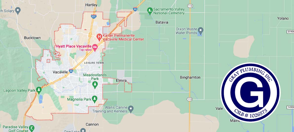 Vacaville, CA Plumbing Services - Gray Plumbing Inc
