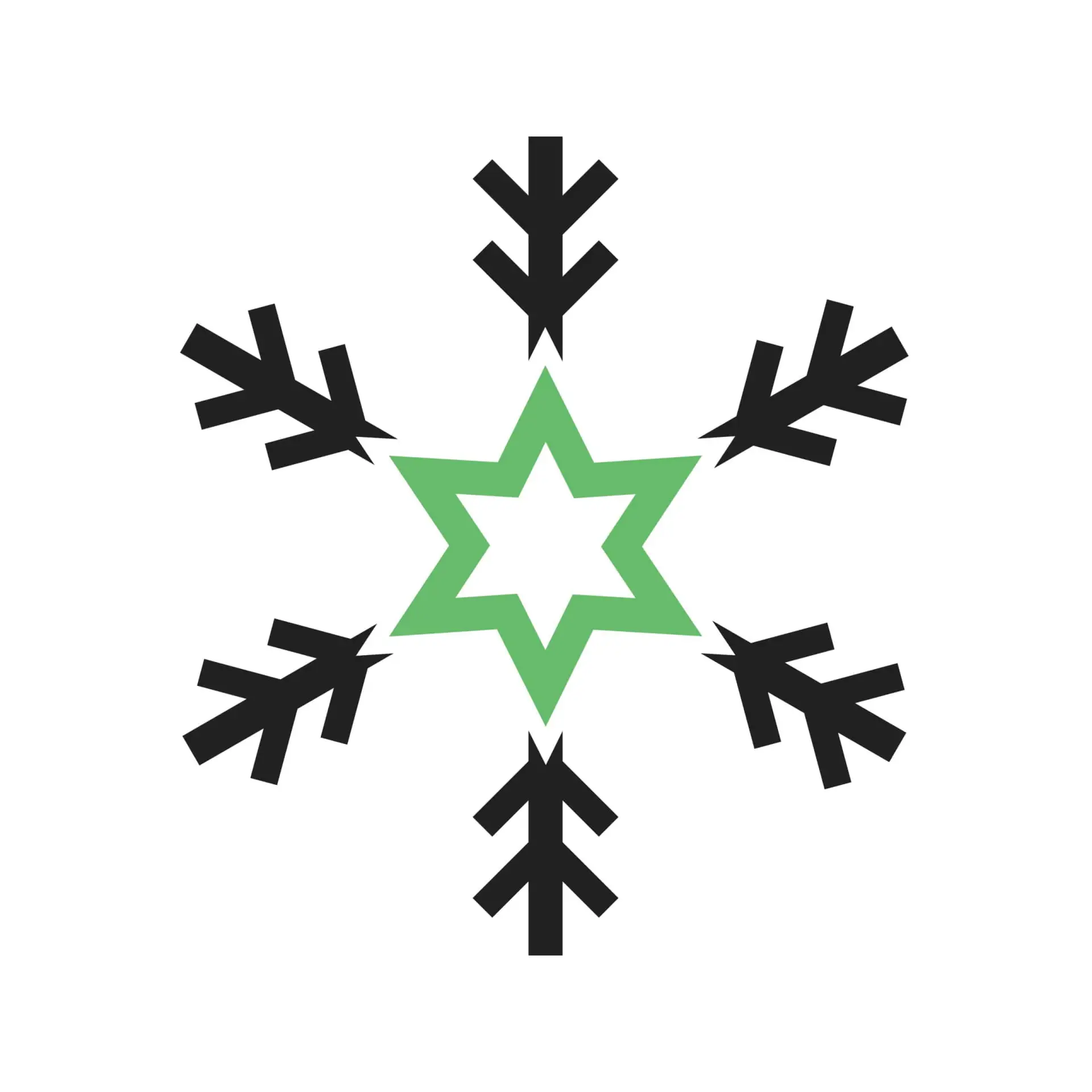 Schneeflocken-Symbol