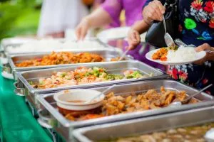 Corporate lunch catering