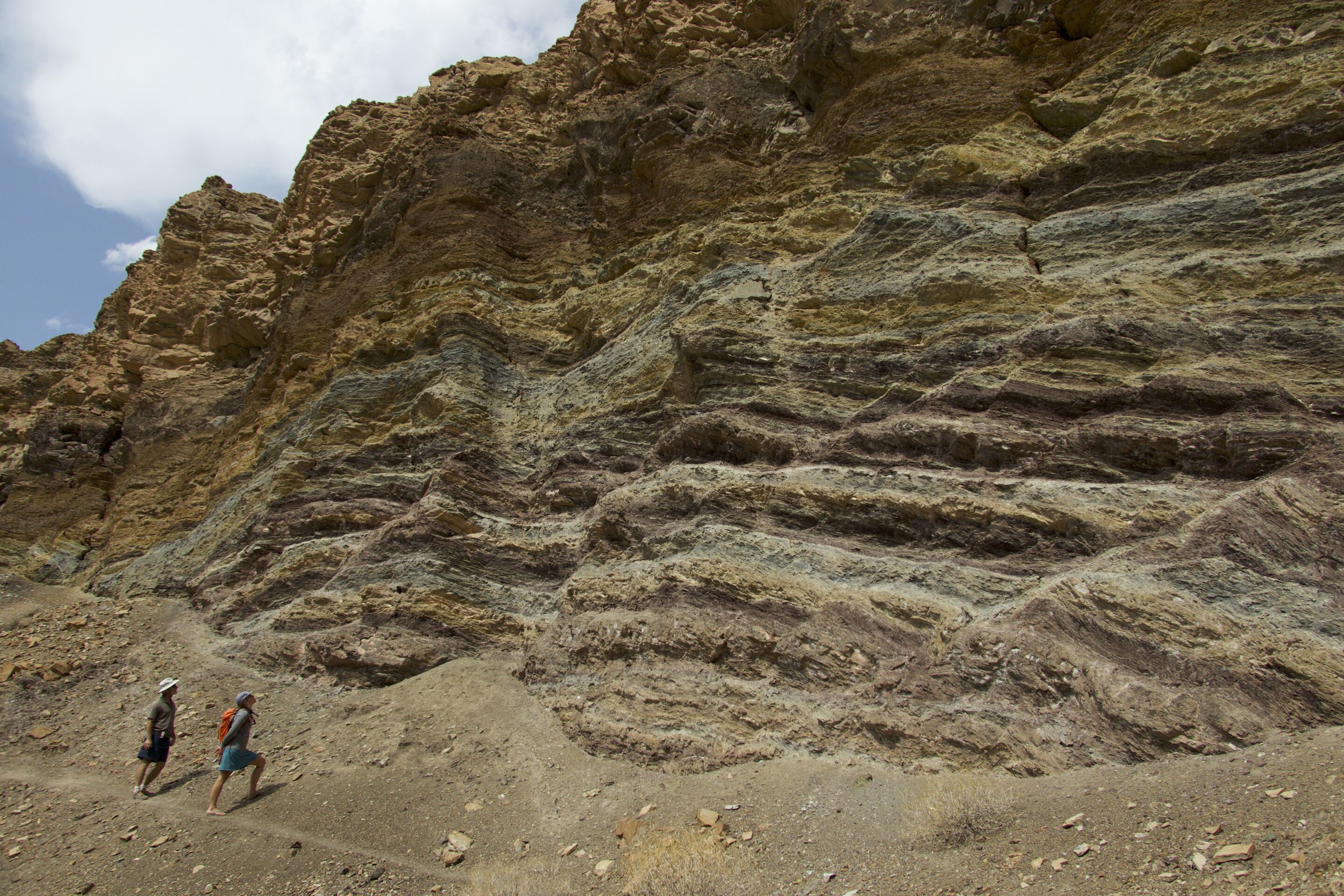 Rock Layers While Hiking the Grand Canyon with Hatch River Expeditions Grand Canyon Rock Layers