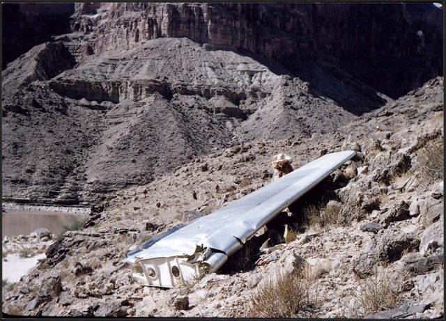 1956 Wreckage Credit- NAU Cline Library 1956 Wreckage Credit- NAU Cline Library