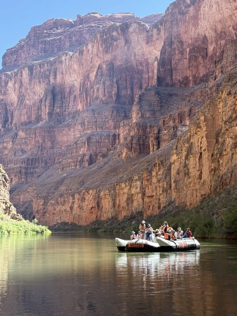 How to Plan a Grand Canyon Rafting Trip with Hatch River Expeditions 2 Hatch motor boat Credit: Andy Hawk