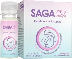 SAGA Lactation Support Shots to Increase Breast Milk Supply