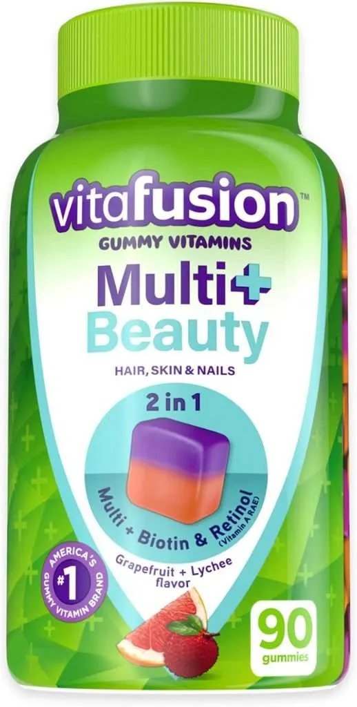 Vitafusion Multivitamin Plus Beauty -1