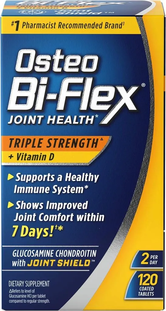 Osteo Bi-Flex Triple Strength with Vitamin D Glucosamine Chondroitin Joint Health Supplement