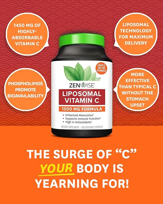 Zenwise Vitamin C Liposomal Ascorbic Acid
