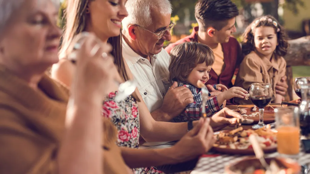 Family Eating