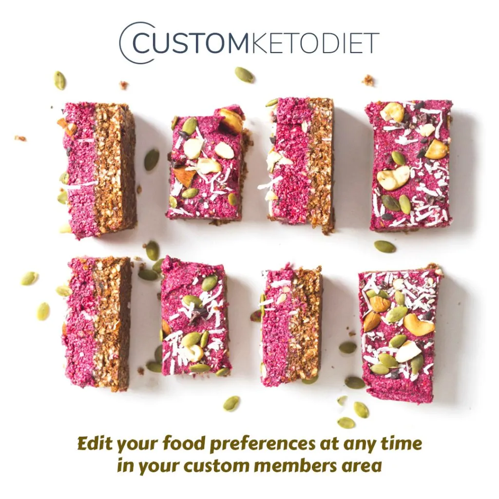 Custom Keto Diet Plan - Cake
