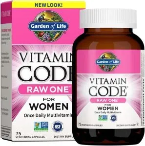 Garden of Life Vitamin Code Raw One Once Daily Multivitamin Capsules