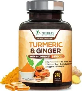 Turmeric Curcumin with BioPerine & Ginger