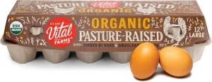 Vital Farms Organic Pasture Raised Eggs Large Brown