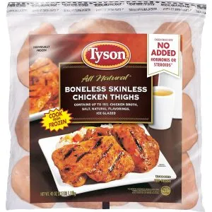Tyson® Boneless Skinless Chicken Thighs
