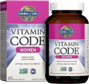 Garden of Life Multivitamin for Women, Vitamin Code Women's Multi