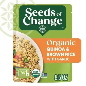 SEEDS OF CHANGE Organic Quinoa & Brown Rice with Garlic,