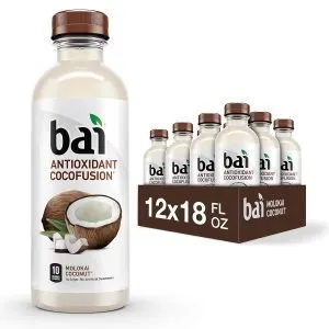 Bai Coconut Flavored Water, Molokai Coconut