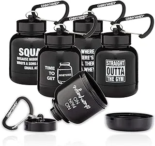 Protein Powder and Supplement Funnel Keychain