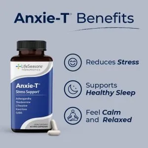 Anxie-T - Stress Relief Supplement - Supports Mood & Mental Focus